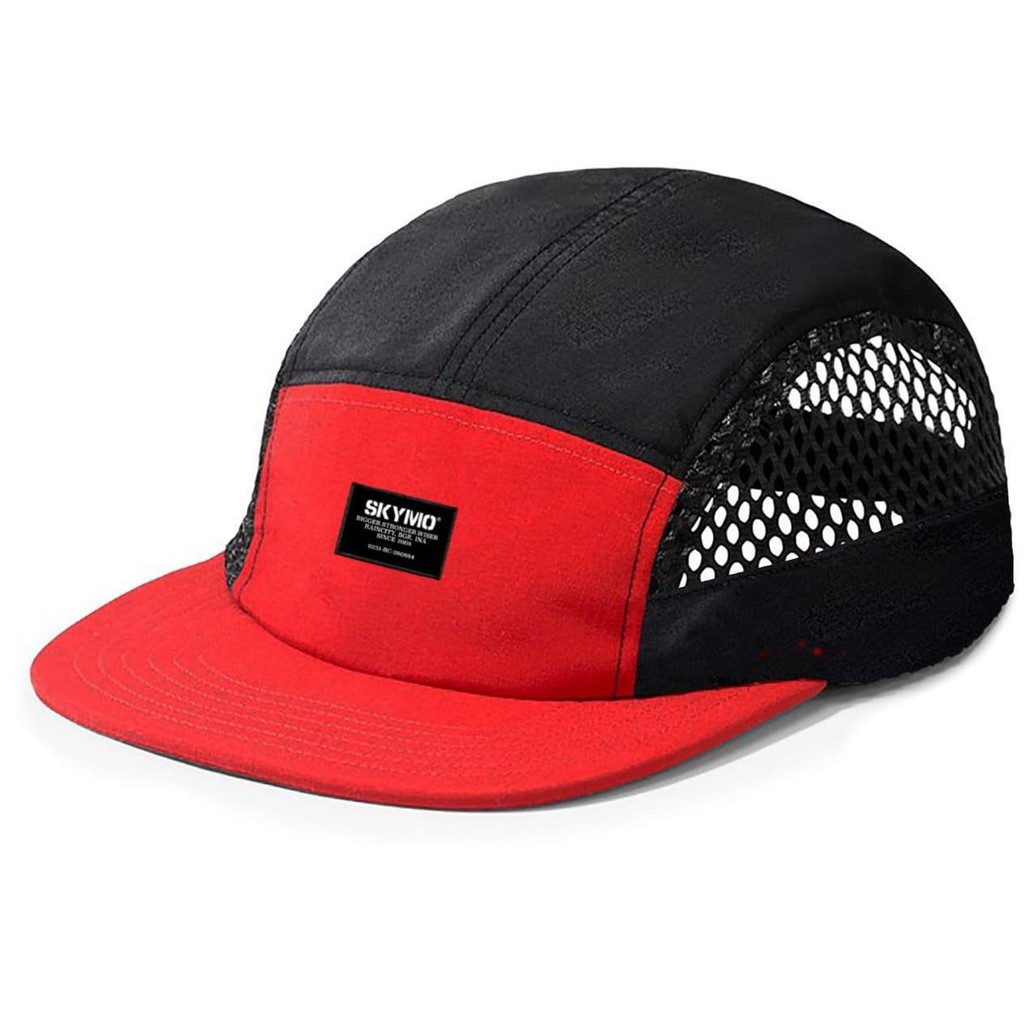 Skymo Apparel  Topi 5panel Toil Red