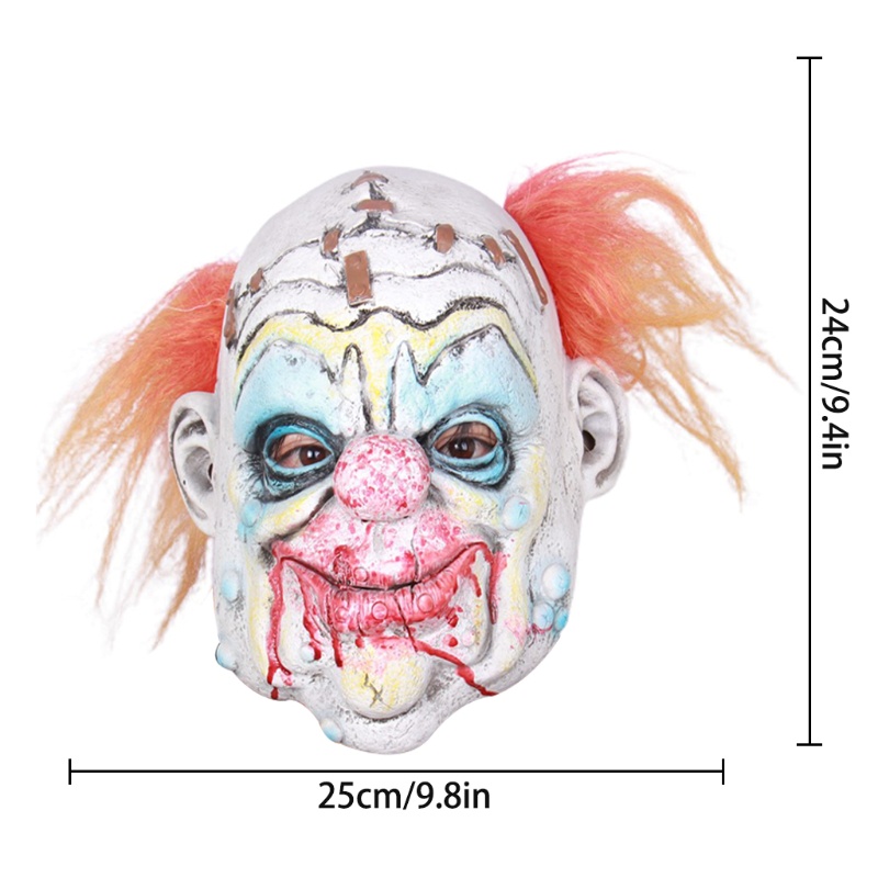 Zzz Kostum Badut Zombie Seram Untuk Properti Pesta Halloween