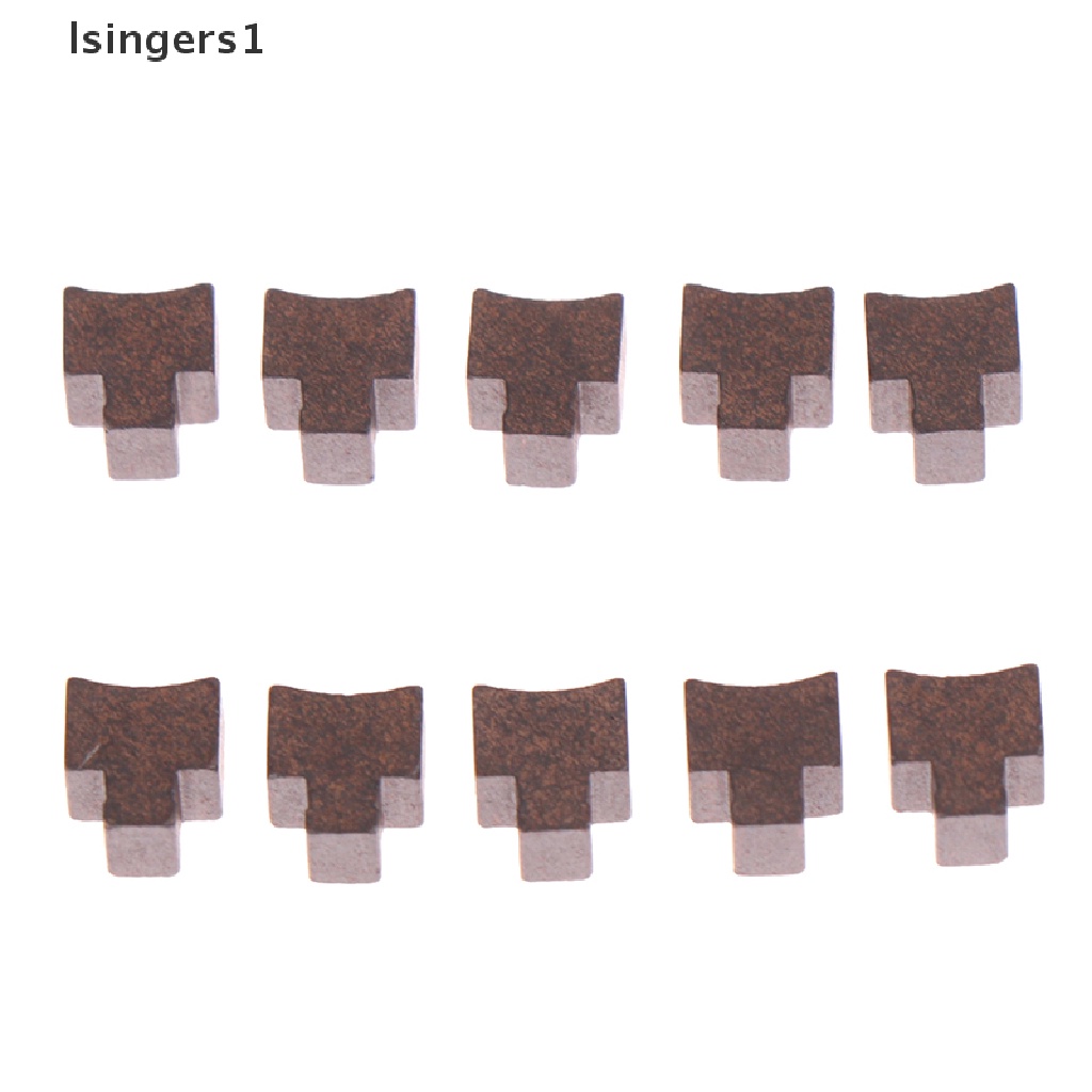 (lsingers1) 10pcs RS550 Motor Carbon Brush Pengganti Untuk Milwaukee Elektrik