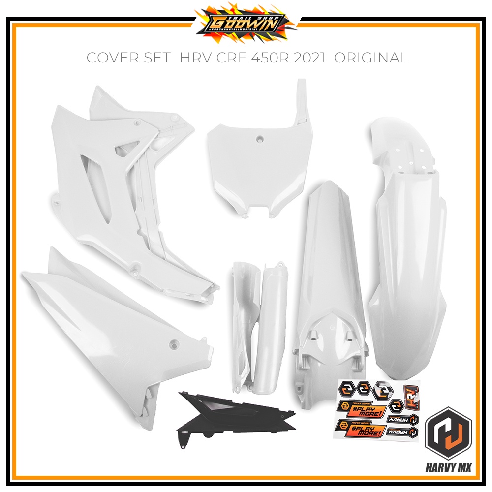 Cover Body Trail Set CRF 150L 450R 21 ++ Coverset CRF 150 L 2018 CRF 450R 2021 HARVY MX TERBARU PNP CRF 150L / 450R