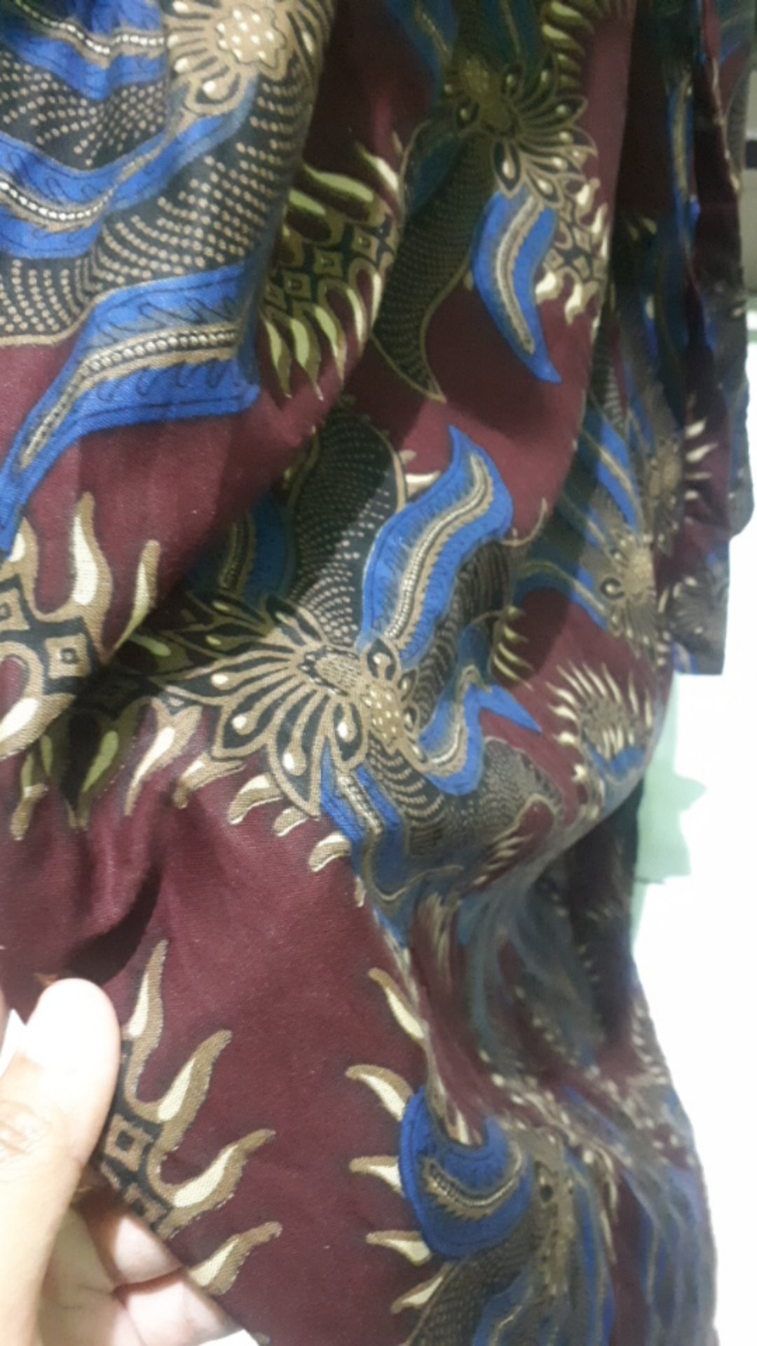 Gamis Batik Modern S M L Xl Xxl 3xl 4xl 5xl 6xl 7xl