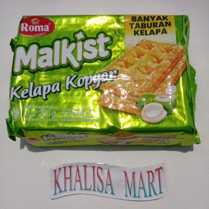 

Malkist Kelapa Kopyor 200 Gram