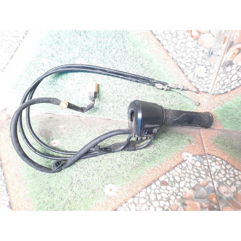 holder saklar gas kanan cbr k45a lokal fulset original