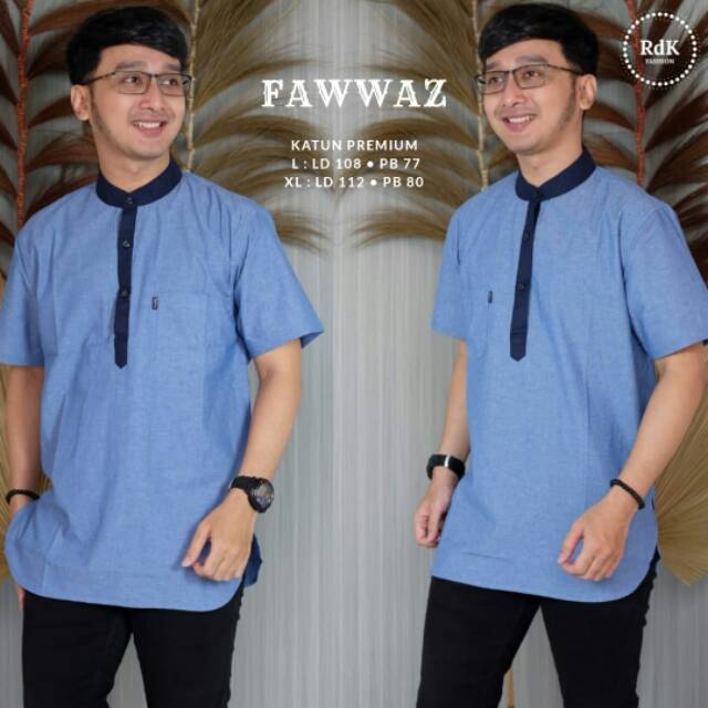 Baju koko Fawwaz cowok
