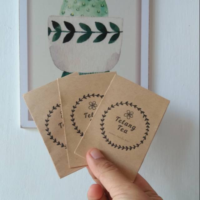 

Souvenir Teh bunga telang (Min 50pcs)