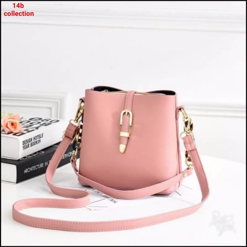 BELT BAGS tas selempang kulit wanita tas rantai tas polos wanita tas kulit wanita elegant simple