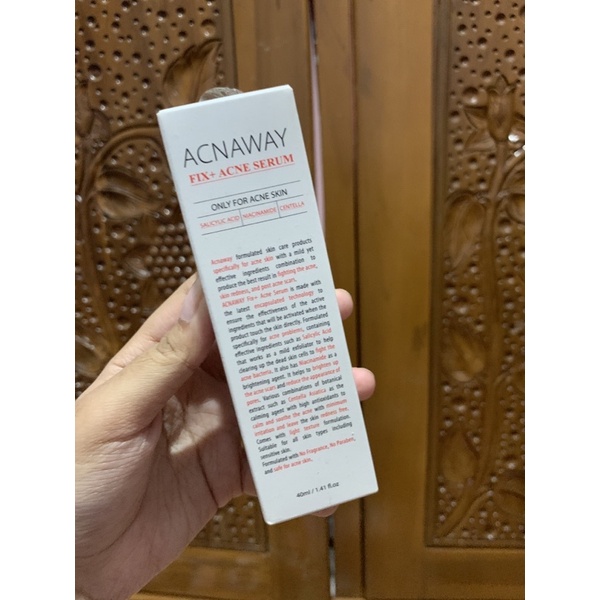 Acnaway fix+ acne serum