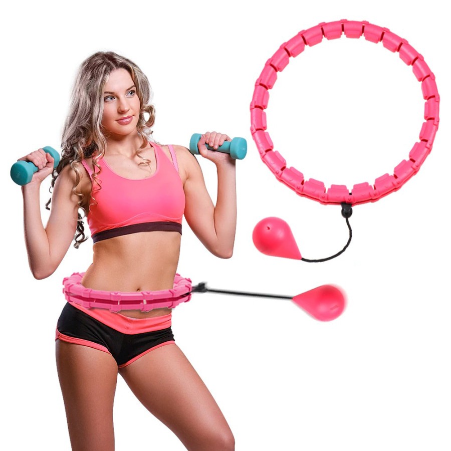 Alat Fitness Cincin Pelangsing Tubuh Hula Hoop Abdomen Waist - RK012