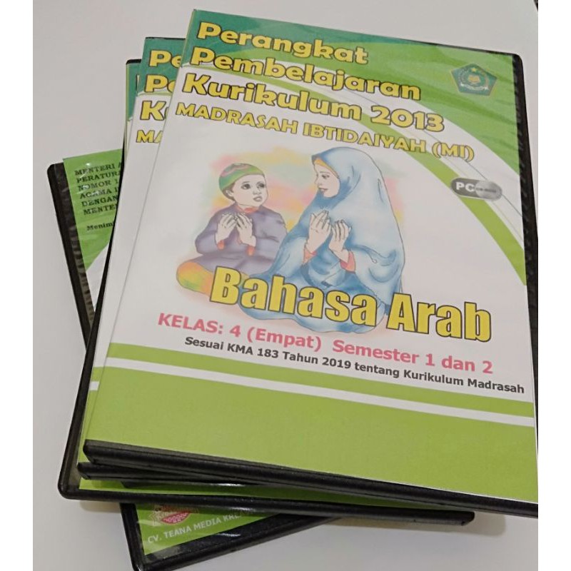 Cd Rpp Mi Bahasa Arab Kelas 4 Sesuai Kma 183 2019rpp 1 Lembar Daring Luring Semester 1 Dan 2 Shopee Indonesia