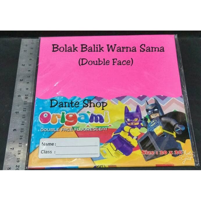 

Jual Origami 20 X 20 Cm - Origami Besar Murah