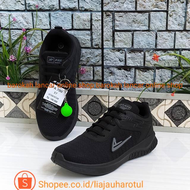 SEPATU SEKOLAH HITAM PRO ATT PA ORIGINAL SIZE 35-42