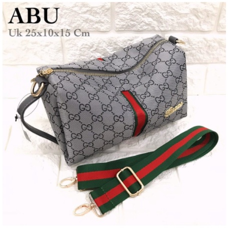 (HARUS PUNYA) TAS SELEMPANG IMPORT TAS SLING BAG GUCI TABUNG Ftbs
