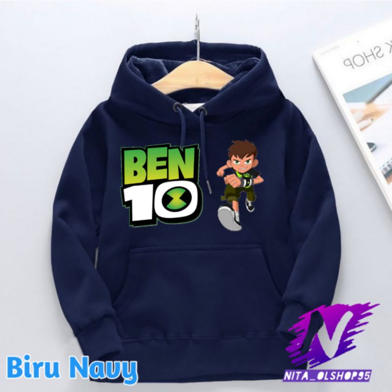 sweater hoodie anak ben10