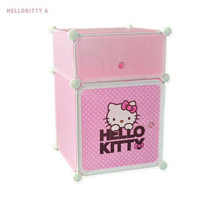 Meja Laci 2 Susun Meja Partisi Kabinet dgn Tambahan Ruang / Laci Meja Kamar Tidur / Meja Sudut