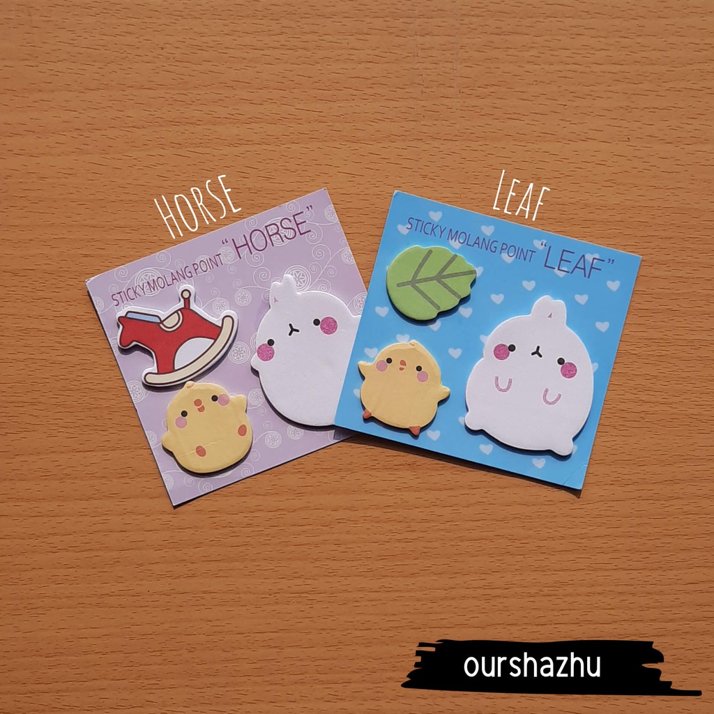 

Sticky Notes Molang Set