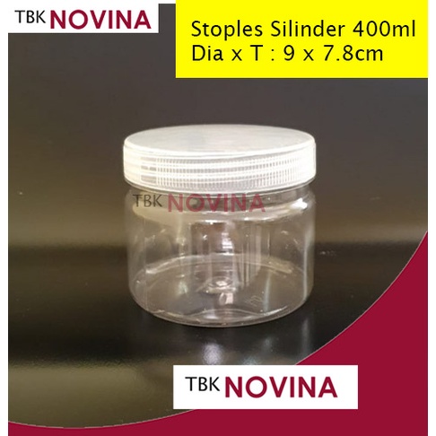 STOPLES SILINDER 400ml / 600ml / 800ml / 1000ml / JAR / TOPLES