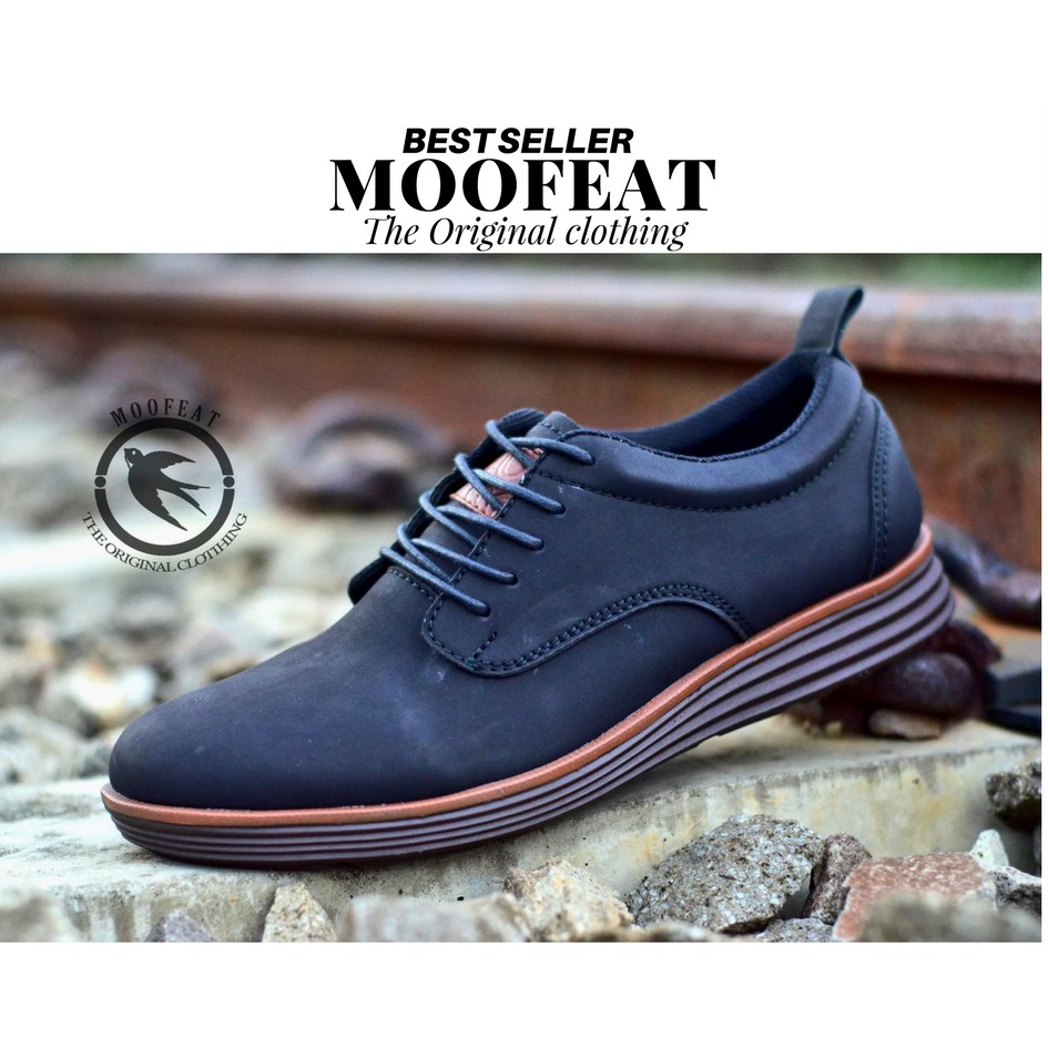 Terlaris!!! Sepatu Casual Semi Boots Moofeat Moris Pria Murah - Sneakers - Fashion - Original