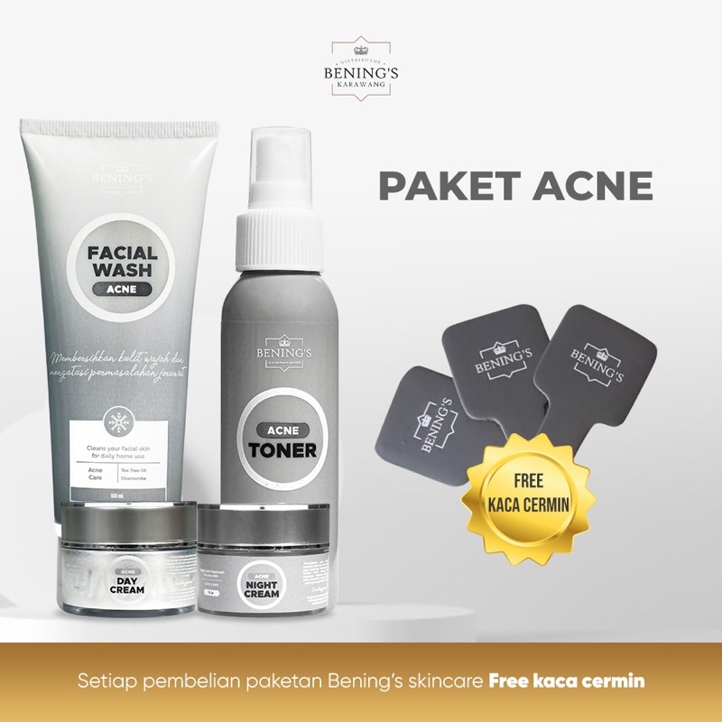 Paket Acne shale 25% Bening's Skincare By Dr.Oky Pratama ~ BENING's clinic Perawatan Wajah-2