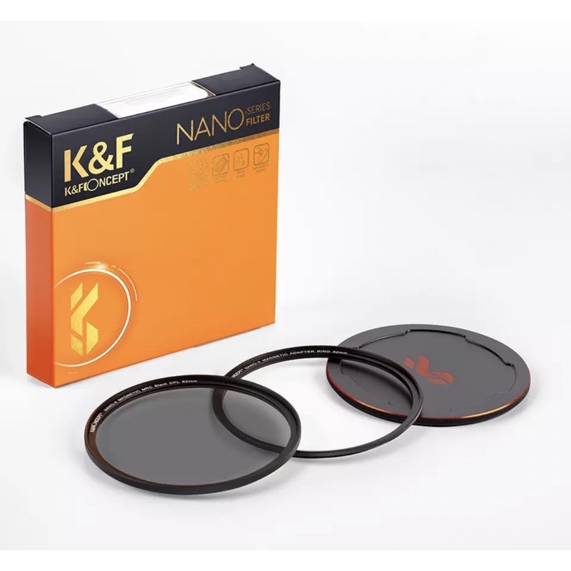 K&F KNF Concept 67mm 67 mm Magnetic HD CPL Nano X Lensa Kamera Filter Lens Camera with Lens Cap Circ