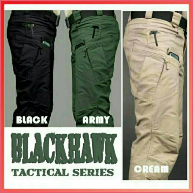  Celana  Tactical Panjang Blackhawk  Celana  Cargo  Lapangan 