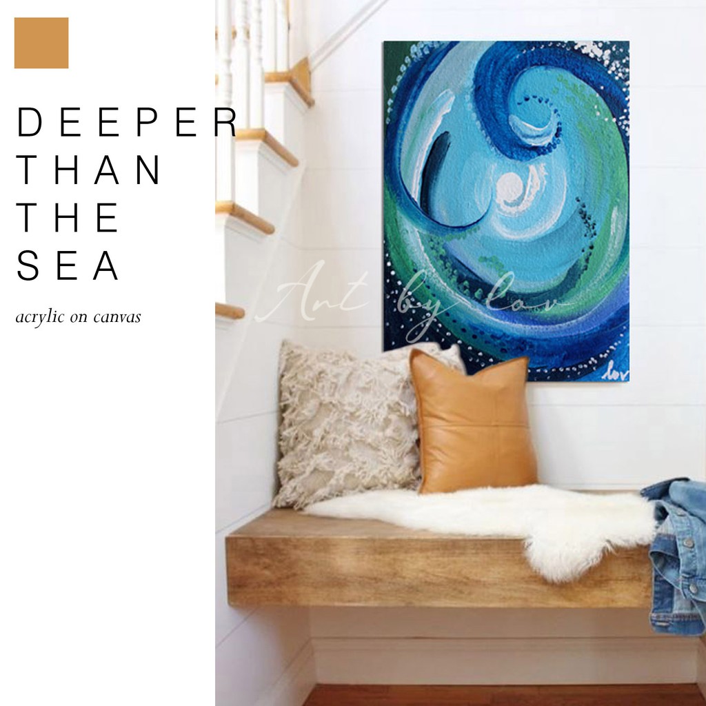 Dekorasi Dinding / Poster / Lukisan Abstrak /  Lukisan Dinding / Lukisan Kanvas / Abstract Painting