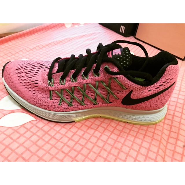 Nike Air Zoom Pegasus 32 Softpink kombinasi Black Size 38