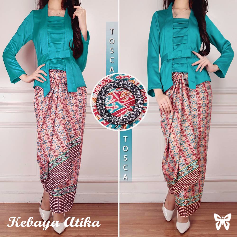 Kebaya Atika ( ATASAN + ROK ) 2 WARNA