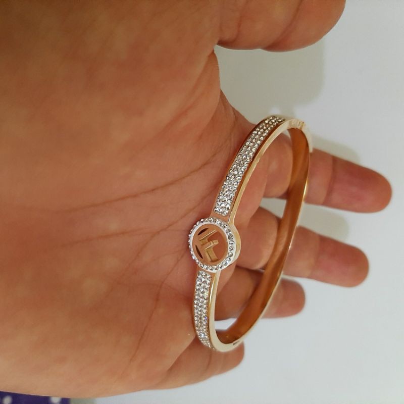 gelang titanium wanita/aksesoris titanium wanita