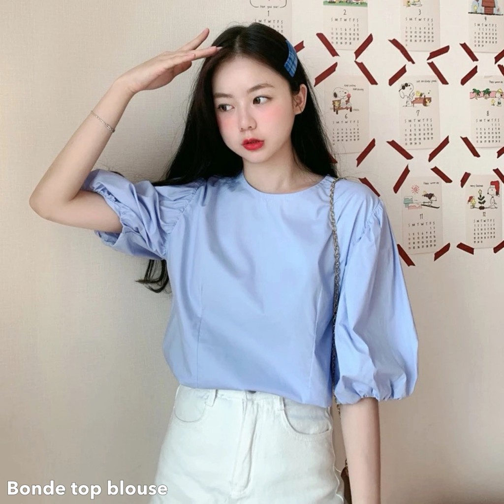 Bonde top blouse -Thejanclothes