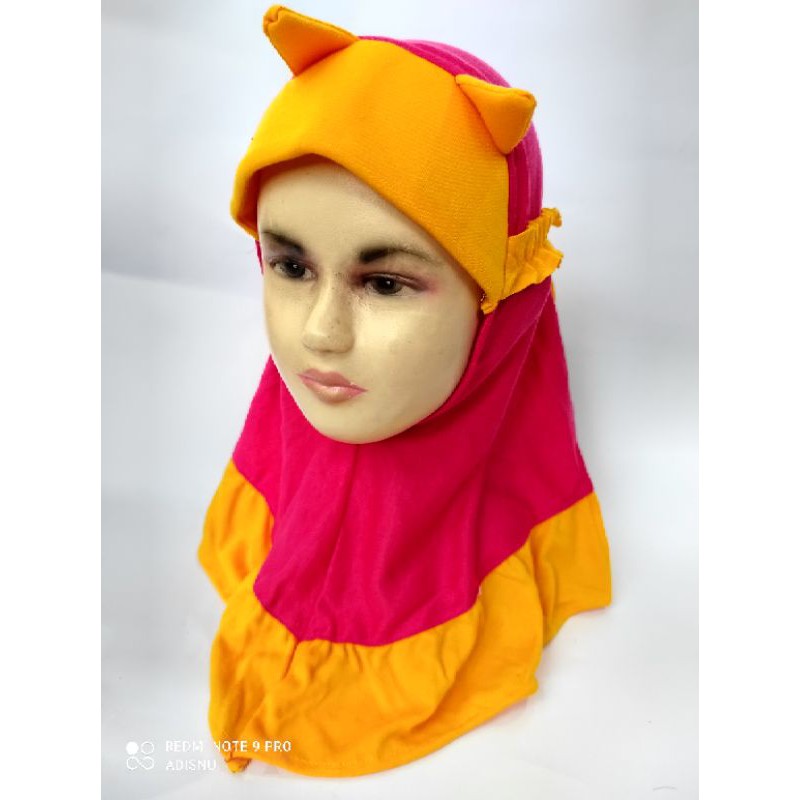 Jilbab Bayi Kerudung Hijab Anak Mulai 0-2thn