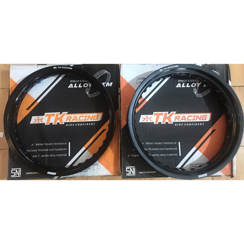 velg tk racing ukuran 250 dan 350 ring 17 velg motor tiger cb megapro