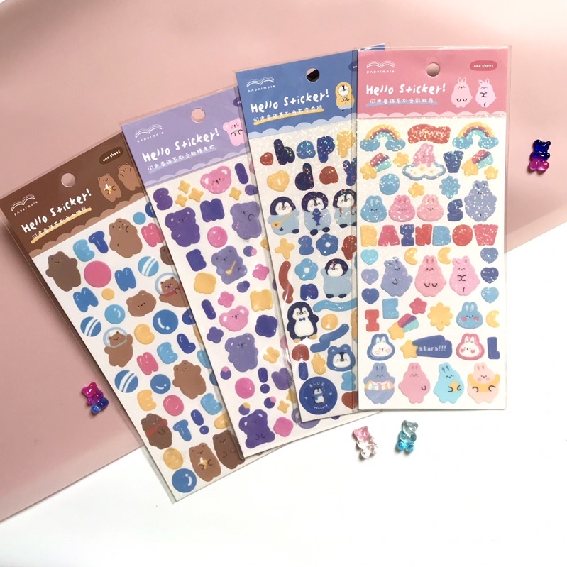 

Hello Deco Sticker Jornaling