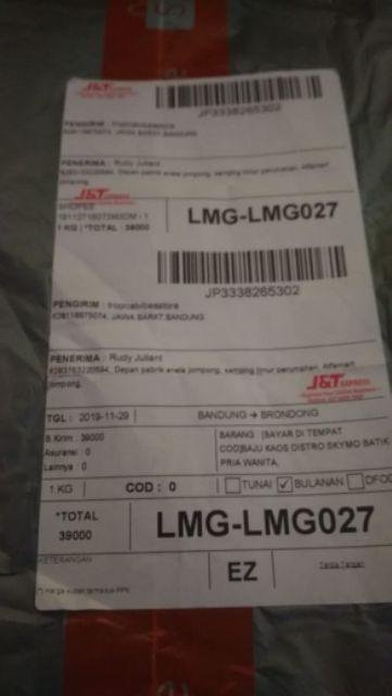 [bayar Di Tempat Cod]baju Kaos Distro Skymo Batik Pria Wanita