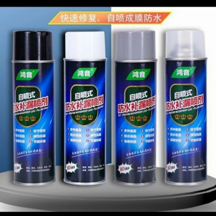 SA45- Spray Anti Bocor Atap- Tahan Air Waterproof Leak 700 ML