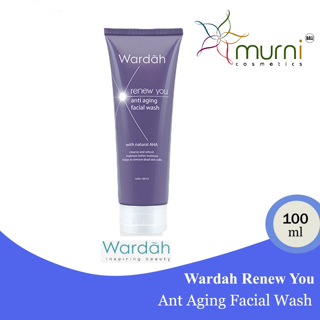 WARDAH RENEW YOU ANTI AGING FACIAL WASH 100ML