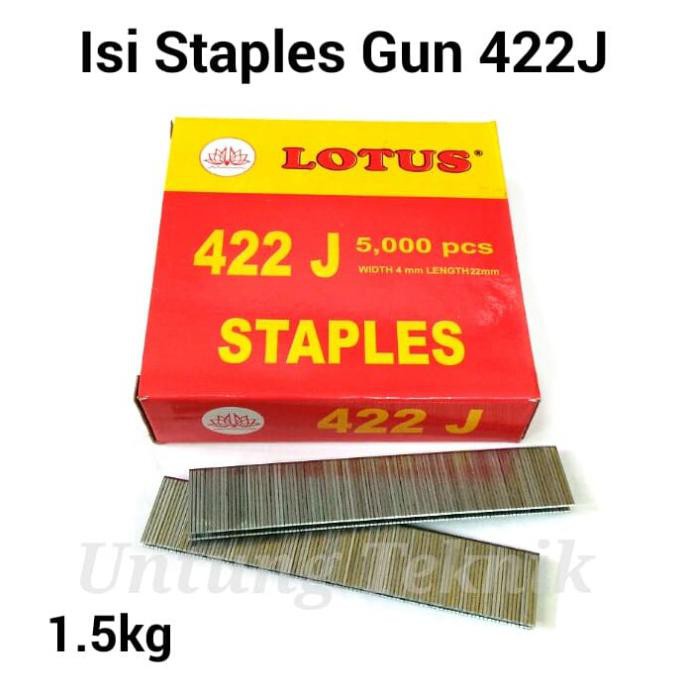 

LOTUS 422J STAPLES GUN TACKER - ISI STAPLES TEMBAK EXCLUSIVE