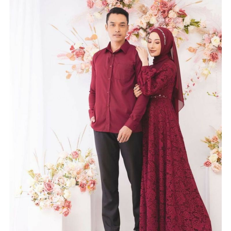 GAUN MUSLIM, PESTA, LAMARAN