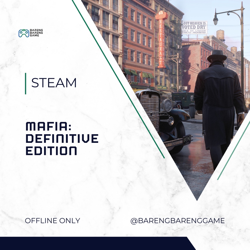 Jual MAFIA: DEFINITIVE EDITION STEAM ORIGINAL | Shopee Indonesia