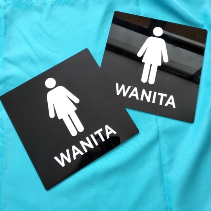 

Sign Board Akrilik Timbul Kotak | Toilet Wanita | Acrylic Sign Keren