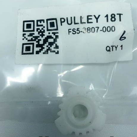 

Gear Pulley 18T Canon IR 5000/6570/5075 FS5-3807-000 Lokal