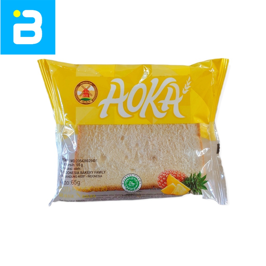 

Aoka Roti Panggang Rasa Nanas 65 G