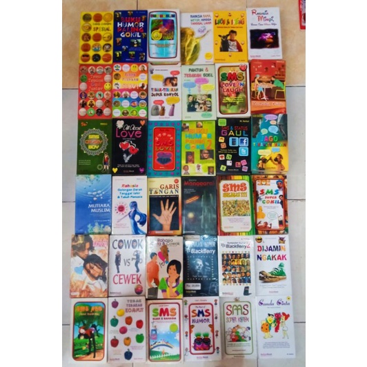 obral buku kumpulan humor murah // SMS lucu // novel humor // horor // tebak tebakan lucu // SMS bij