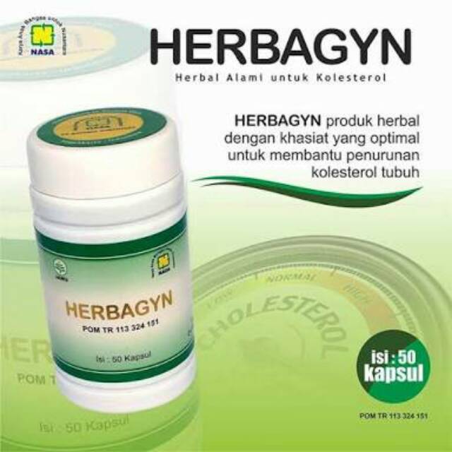 Herbgyn Nasa Obat Darah Tinggi Dan Kolestrol Shopee Indonesia