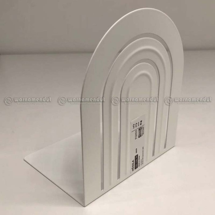 

Eklusif Wmo Ik10512670 Hoss Penahan Buku Organiser Penyangga Buku 15X13Cm Baja Bagus