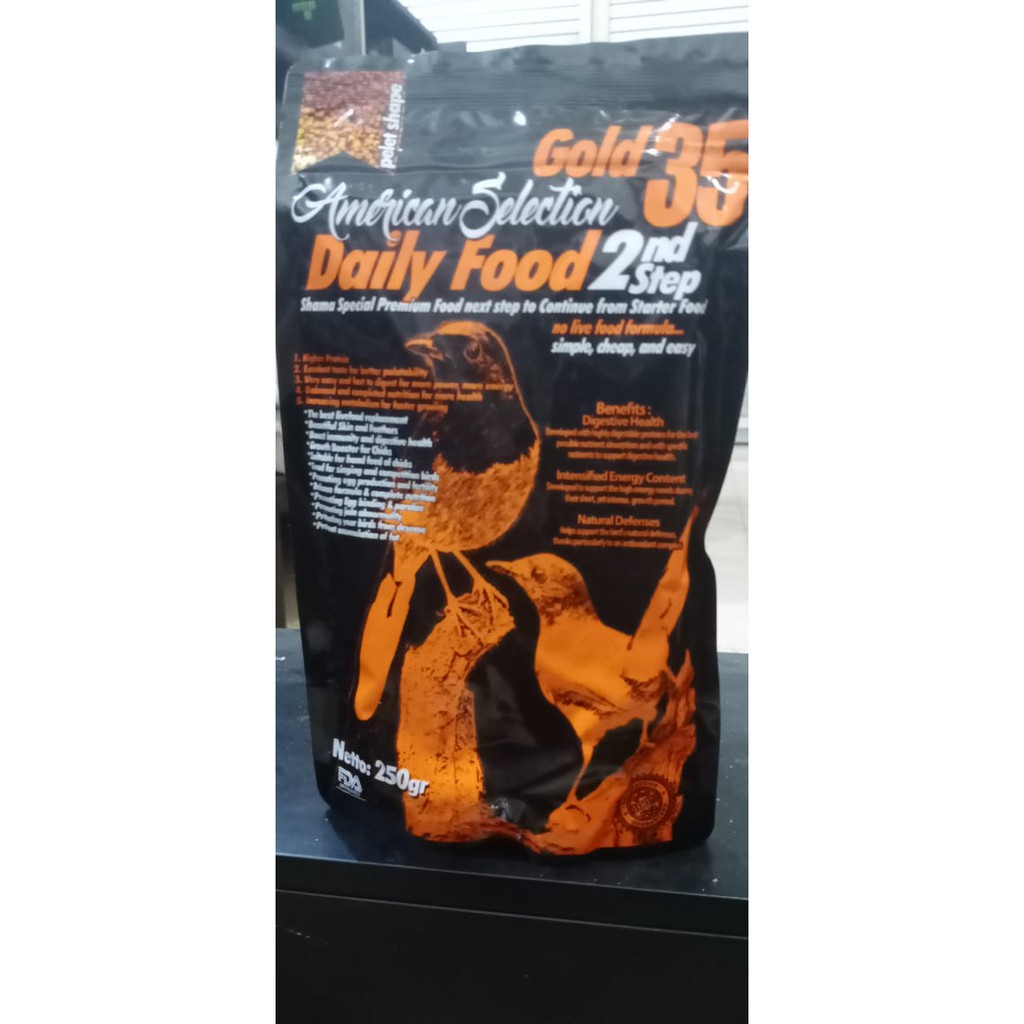 VOER AMS GOLD35 STEP2 ATAU VOER AMERICAN DAILY FOOD 2ND STEP 250 gram