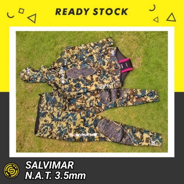 Salvimar N.A.T. 3.5 mm Two Pieces Open Cell Wetsuit