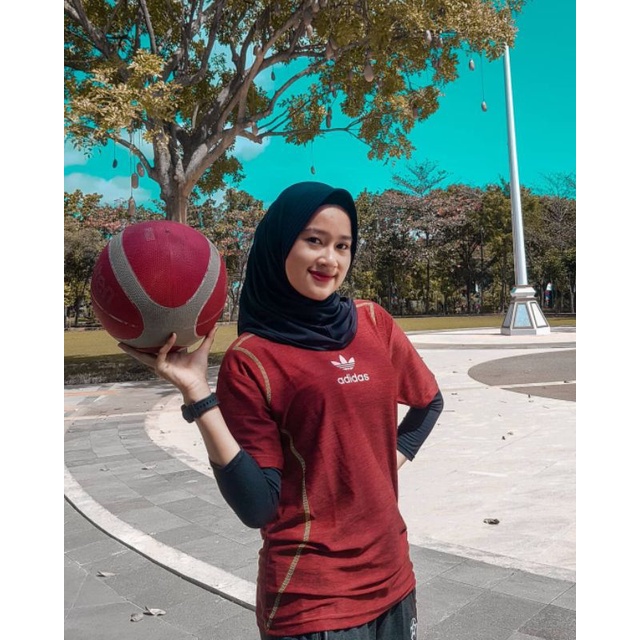 HIJAB BERGO SPORT /JILBAB OLAHRAGA / HIJAB POLI-1
