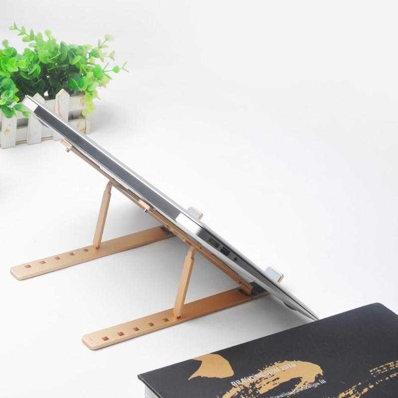 Best Seller ! NUOXI Laptop Stand Aluminium Foldable Adjustable 6 Height - N3