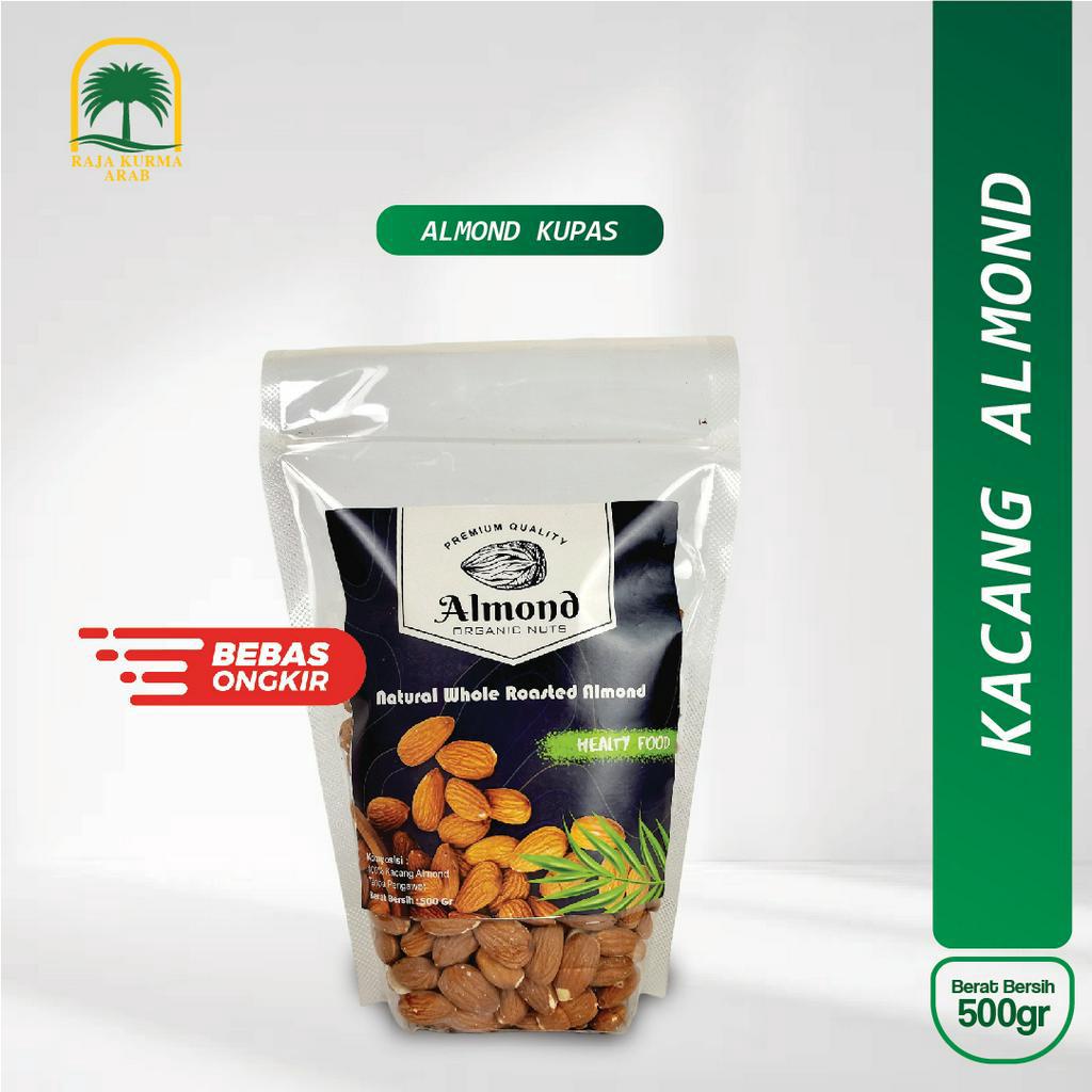 

Kacang Almond Panggang Kupas Premium 1kg