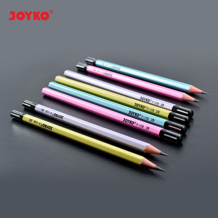 

Spesial Pencil / Pensil Joyko P-108 / 2B / Pearl / 1 Box 12 Pcs New Diskon